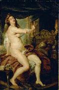 Panthea stabbing herself with a dagger Peter Paul Rubens